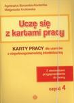 Uczę się z kartami pracy. Część 4. Karty pracy dla uczniów z niepełnosprawnością intelektualną w sklepie internetowym Booknet.net.pl