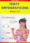 TESTY ORTOGRAFICZNE KLASA 1-2 N.W. LITERAT 9788378982920 w sklepie internetowym Booknet.net.pl