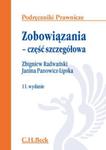 Zobowiązania - część szczegółowa. Wydanie 11. Podręcznik w sklepie internetowym Booknet.net.pl