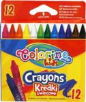 Kredki świecowe Colorino Kids 12 kolorów w sklepie internetowym Booknet.net.pl