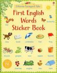 First English Words Sticker Book w sklepie internetowym Booknet.net.pl