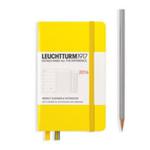 Kalendarz Leuchtturm1917b tygodniowy 2016 z notatnikiem Pocket cytrynowy w sklepie internetowym Booknet.net.pl