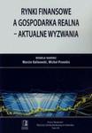 Rynki finansowe a gospodarka realna w sklepie internetowym Booknet.net.pl