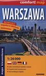 Warszawa laminowany plan miasta 1:26 000 mapa kieszonkowa w sklepie internetowym Booknet.net.pl