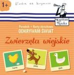 Odkrywam świat Zwierzęta wiejskie Książka + Karty obrazkowe w sklepie internetowym Booknet.net.pl