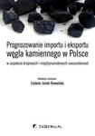 Prognozowanie importu i eksportu węgla kamiennego w Polsce w sklepie internetowym Booknet.net.pl