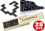 Domino w Drewnianym Pudełku 28 pcs w sklepie internetowym Booknet.net.pl