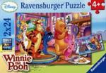 Puzzle Disney Kubuś Puchatek i przyjaciele 2x24 w sklepie internetowym Booknet.net.pl