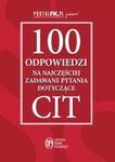 100 odpowiedzi na najczęściej zadawane pytania CIT w sklepie internetowym Booknet.net.pl