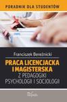 Praca licencjacka i magisterska z pedagogiki, psychologii i socjologii w sklepie internetowym Booknet.net.pl