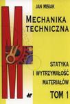 Mechanika techniczna Tom 1 w sklepie internetowym Booknet.net.pl