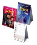 Kalendarz 2016 biurkowy A5 Nefryt pionowy mix w sklepie internetowym Booknet.net.pl