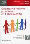 Świadczenia rodzinne po zmianach od 1 stycznia 2016 w sklepie internetowym Booknet.net.pl