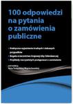 100 odpowiedzi na pytania o zamówienia publiczne w sklepie internetowym Booknet.net.pl