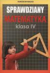Sprawdziany Matematyka klasa 4 w sklepie internetowym Booknet.net.pl