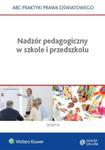 Nadzór pedagogiczny w szkole i przedszkolu w sklepie internetowym Booknet.net.pl