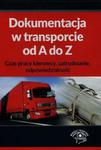 Dokumentacja w transporcie od A do Z w sklepie internetowym Booknet.net.pl