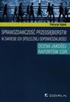 Sprawozdawczość przedsiębiorstw w zakresie ich społecznej odpowiedzialności w sklepie internetowym Booknet.net.pl