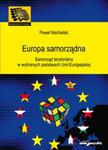 Europa samorządna. w sklepie internetowym Booknet.net.pl