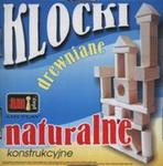 Klocki drewniane konstrukcjne naturalne w sklepie internetowym Booknet.net.pl