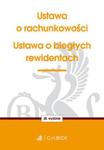 Ustawa o rachunkowości Ustawa o biegłych rewidentach w sklepie internetowym Booknet.net.pl