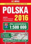 Polska 2016 Atlas samochodowy 1:500 000 w sklepie internetowym Booknet.net.pl