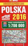 Polska 2016 Mapa samochodowa 1:700 000 w sklepie internetowym Booknet.net.pl