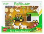 Zestaw farma traktor + przyczepa i zwierzęta hodowlane w sklepie internetowym Booknet.net.pl