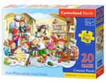 Puzzle Maxi Konturowe: Snow White and the Seven Dwarfs 20 w sklepie internetowym Booknet.net.pl