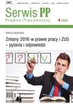 Zmiany 2016 w prawie pracy i ZUS pytania i odpowiedzi w sklepie internetowym Booknet.net.pl