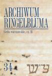 Archiwum Ringelbluma. Konspiracyjne Archiwum Getta Warszawy, tom 34, Getto warszawskie II w sklepie internetowym Booknet.net.pl