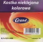 Kostka kolorowa nieklejona Grand 400 kartek w sklepie internetowym Booknet.net.pl