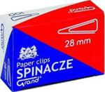 Spinacze trójkątne Grand 28mm 10x100 sztuk w sklepie internetowym Booknet.net.pl