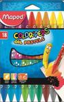 Kredki Colorpeps pastele olejne 18 sztuk w sklepie internetowym Booknet.net.pl