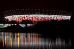 Kartka 3D Warszawa,Stadion Narodowy nocą w sklepie internetowym Booknet.net.pl