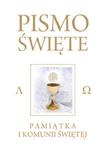 Pismo Święte Starego i Nowego Testamentu Kremowe Pamiątka I Komunia Świętej w sklepie internetowym Booknet.net.pl