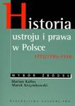 Historia ustroju i prawa w Polsce 1772/1795-1918 w sklepie internetowym Booknet.net.pl