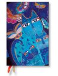 Kalendarz 2016-17 18-mc Blue Cats&Butterfies Mini Horyzontalny w sklepie internetowym Booknet.net.pl