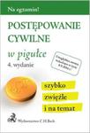Postępowanie cywilne w pigułce w sklepie internetowym Booknet.net.pl