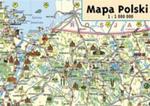 Mapa Polski Junior mapa ścienna w sklepie internetowym Booknet.net.pl