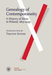 Genealogy of Contemporaneity: A History of Ideas in Poland, 1815-1939 w sklepie internetowym Booknet.net.pl