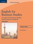 English for Business Studies Teacher's Book w sklepie internetowym Booknet.net.pl