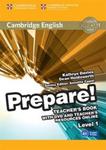 Cambridge English Prepare! 1 Teacher's Book with DVD and Teacher's Resources Online w sklepie internetowym Booknet.net.pl
