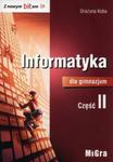 Informatyka dla gimnazjum Z nowym bitem Podręcznik Część 2 w sklepie internetowym Booknet.net.pl