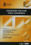 Zarządzanie Publiczne 2016/1 w sklepie internetowym Booknet.net.pl