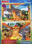 Puzzle Disney Junior Lwia Straż 2x60 w sklepie internetowym Booknet.net.pl