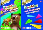 Blok techniczny A4 Bambino z kolorowymi kartkami 10 kartek 10 sztuk mix w sklepie internetowym Booknet.net.pl