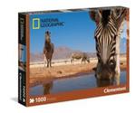 Puzzle National Geographic A Zebra drinks 1000 w sklepie internetowym Booknet.net.pl