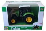 Traktor metalowy z kierowcą 1:43 w sklepie internetowym Booknet.net.pl