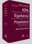 Kodeks postępowania administracyjnego Postępowanie egzekucyjne w administracji Prawo o postępowaniu przed sądami administracyjnymi Akty wykonawcze w sklepie internetowym Booknet.net.pl